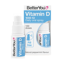 Load image into Gallery viewer, Better You Vitamin D 1000 IU Oral Spray 15ml