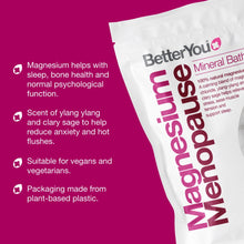 Load image into Gallery viewer, BetterYou Magnesium Menopause Bath Flakes 750g