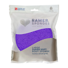 Load image into Gallery viewer, Ramer Sponges - Super Soft Body Sponge Large (Colours may vary)