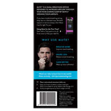 Load image into Gallery viewer, Mute Snoring Device Small 3 pack - 30 Night Supply