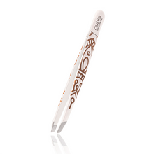 Load image into Gallery viewer, Rubis Tweezers Classic 1K105M2RG White Mandala 2
