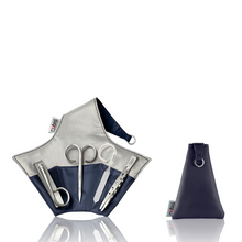 Load image into Gallery viewer, Rubis Minuit Set Blue/Grey 4 Pieces 1K415GB
