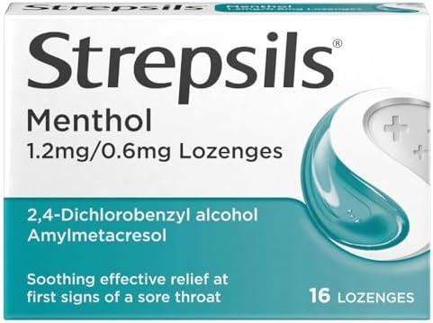 Strepsils Menthol Lozenges 36 pack