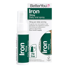 Load image into Gallery viewer, BetterYou Iron 10 Daily Oral Spray 25ml
