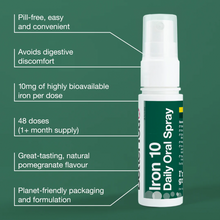 Load image into Gallery viewer, BetterYou Iron 10 Daily Oral Spray 25ml

