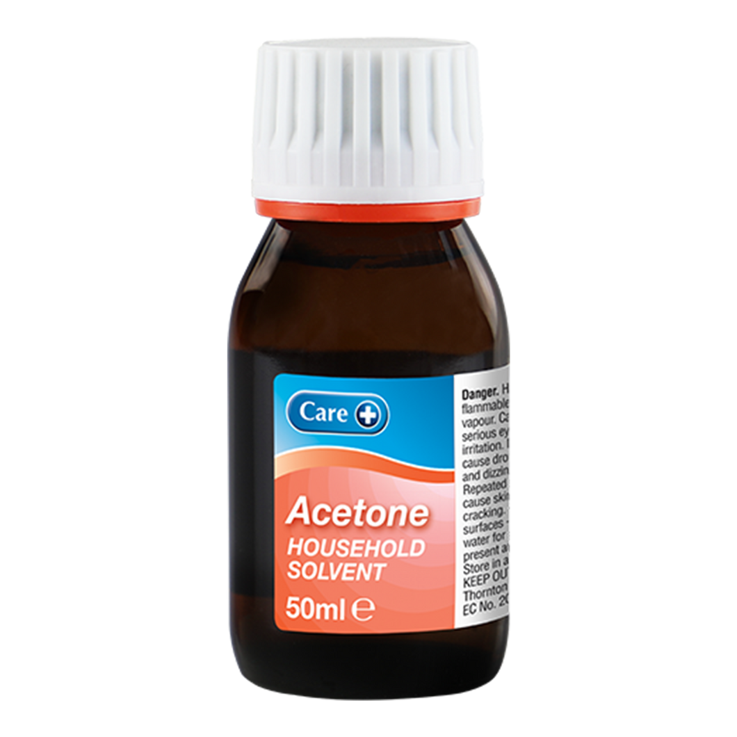 Care Acetone Household Solvent 50ml