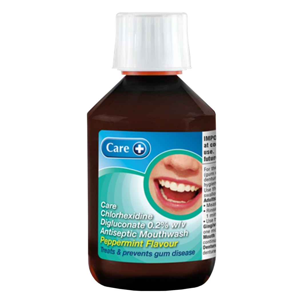 Care Chlorhexidine Antiseptic Mouthwash Mint 300ml