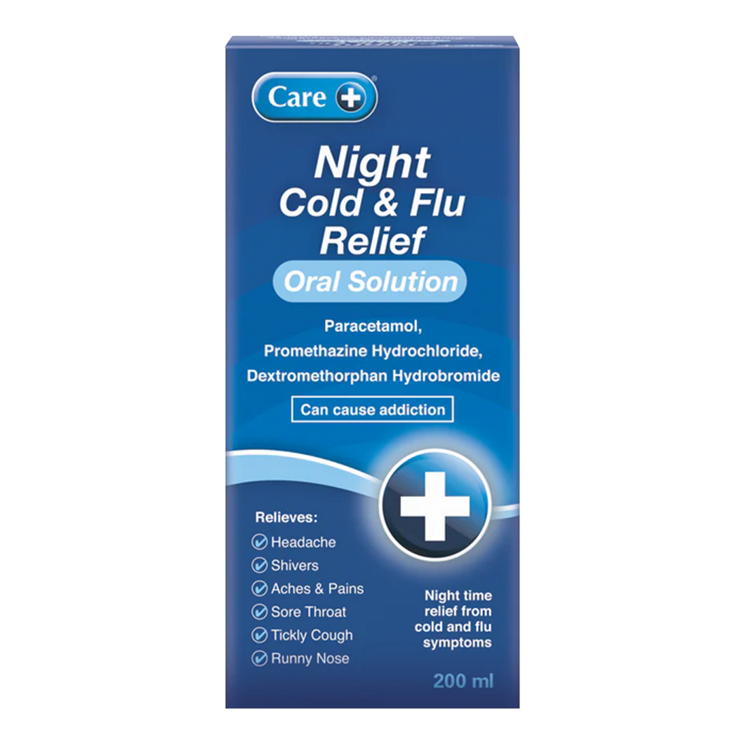 Care Cold & Flu Night Relief 200ml