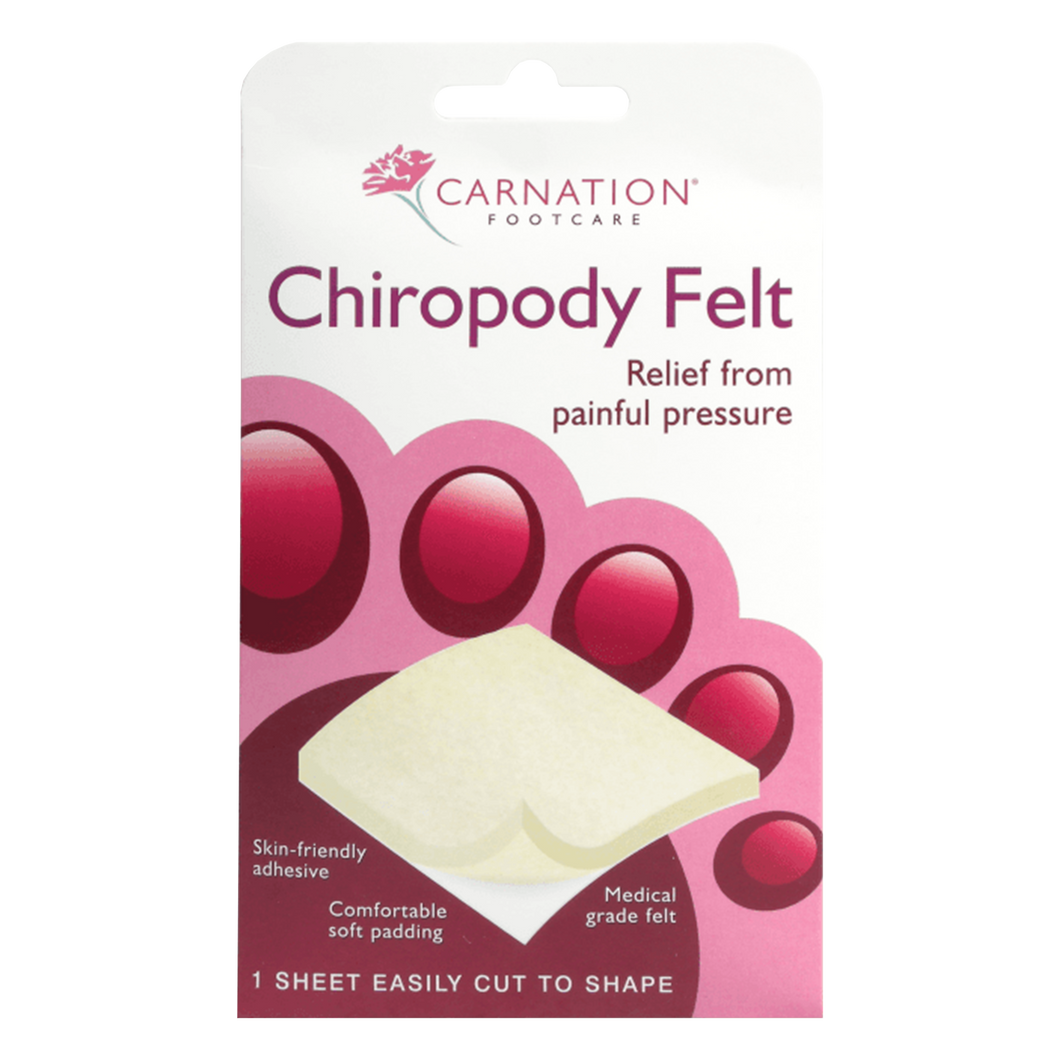Carnation Chiropody Felt 1 Sheet