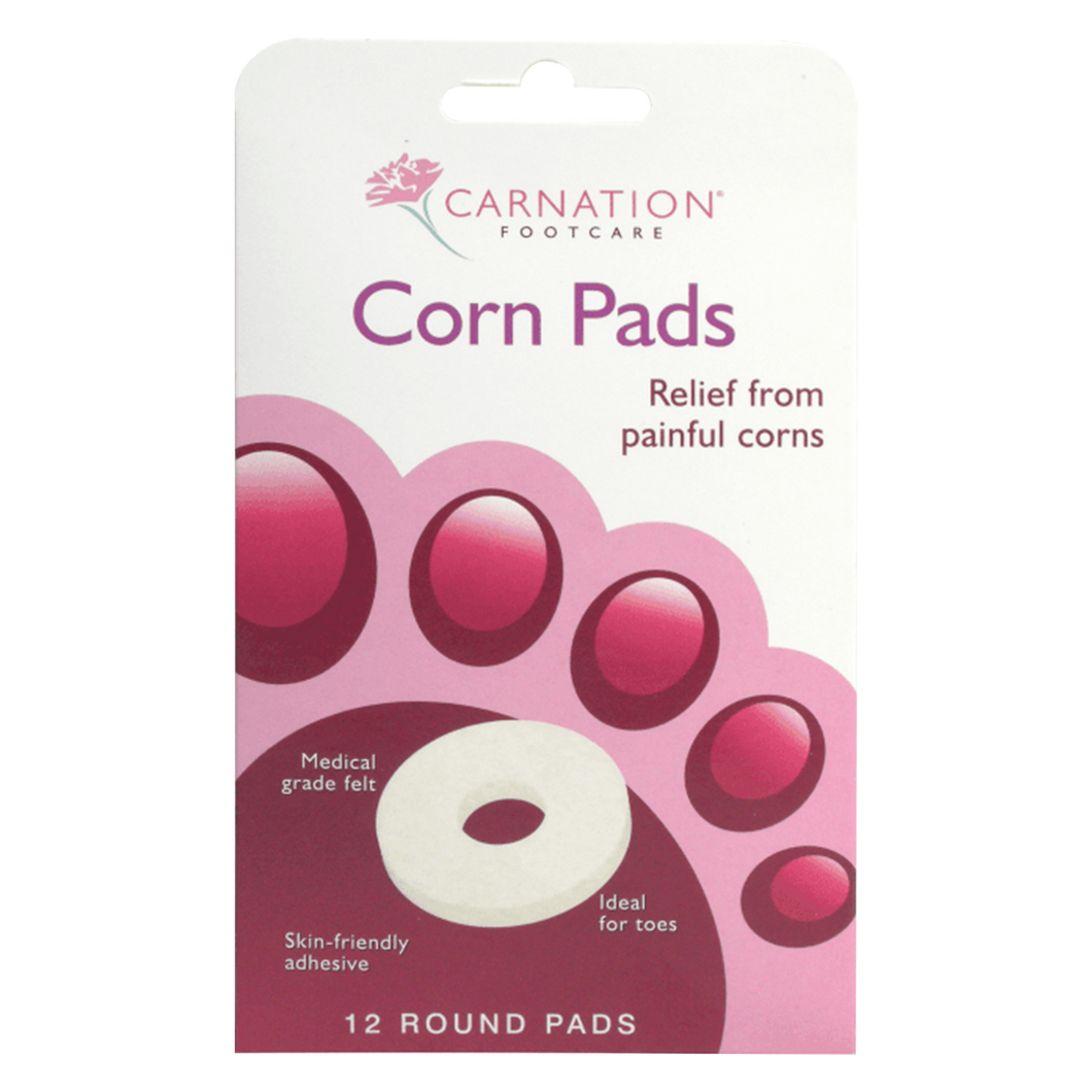 Carnation Corn Pads Round 12 Pads