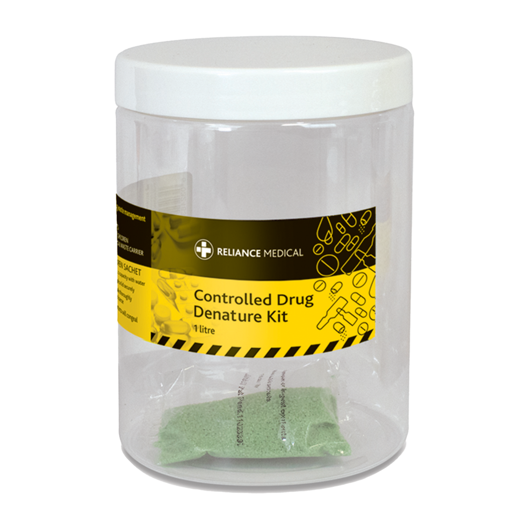 Controlled Drug Denaturing Kit - 1 Litre