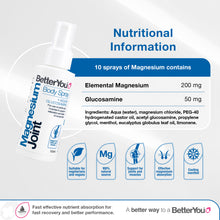 Load image into Gallery viewer, BetterYou Magnesium Oil Joint Spray 75ml
