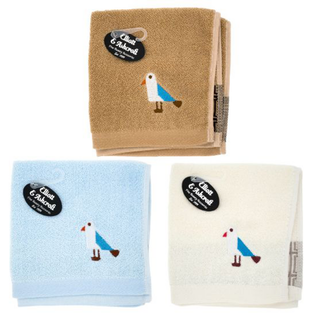 Seagull Design Facecloth