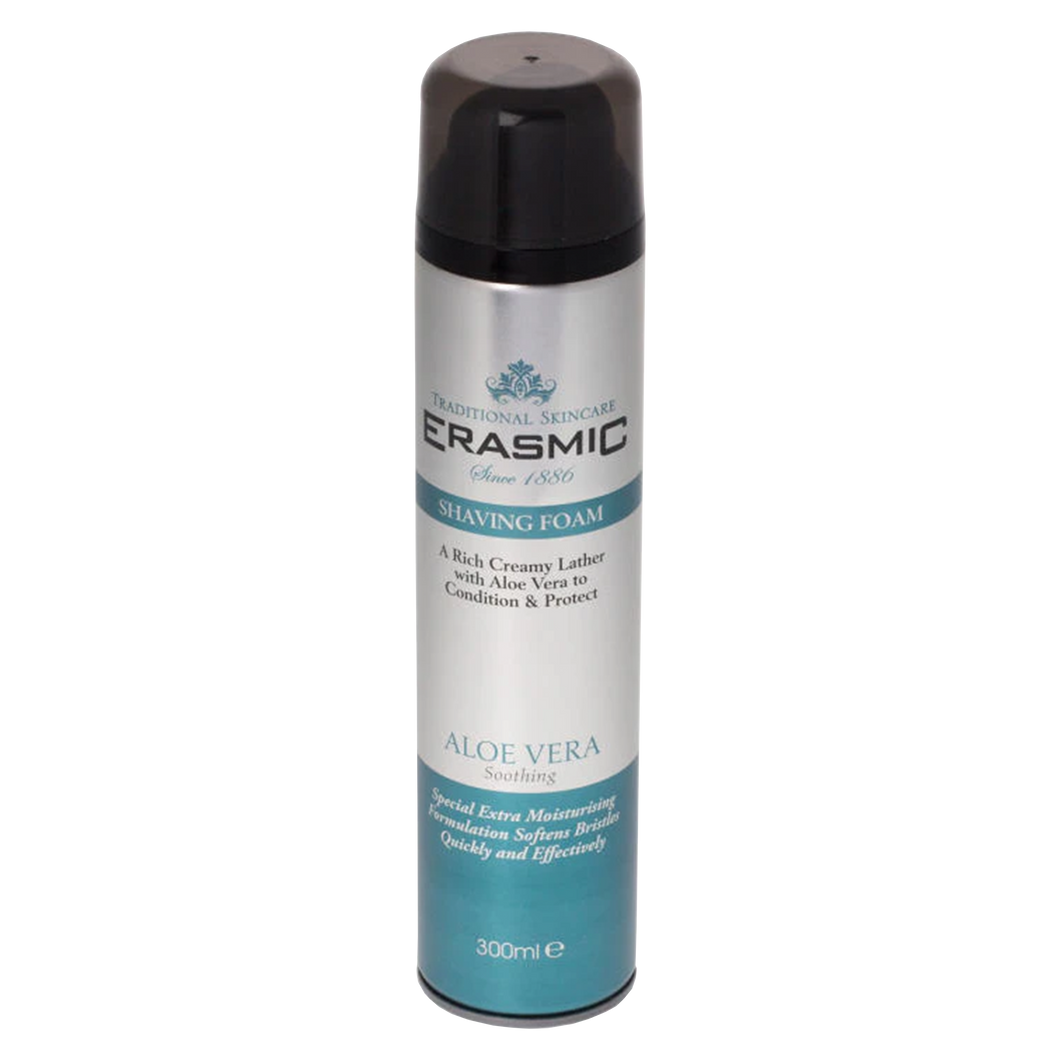 Erasmic Shaving Foam - Aloe Vera 250ml