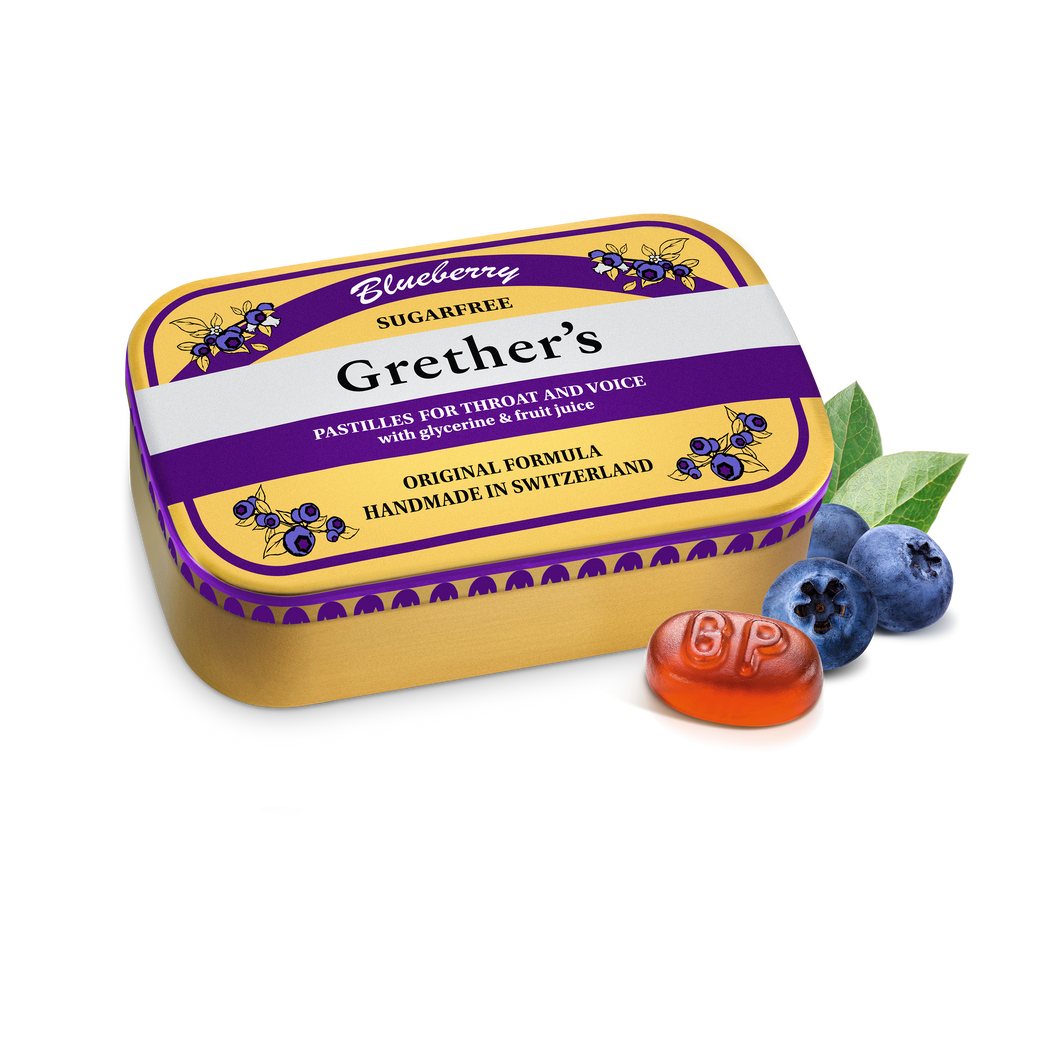 Grether's Blueberry Pastilles Sugarfree 110g