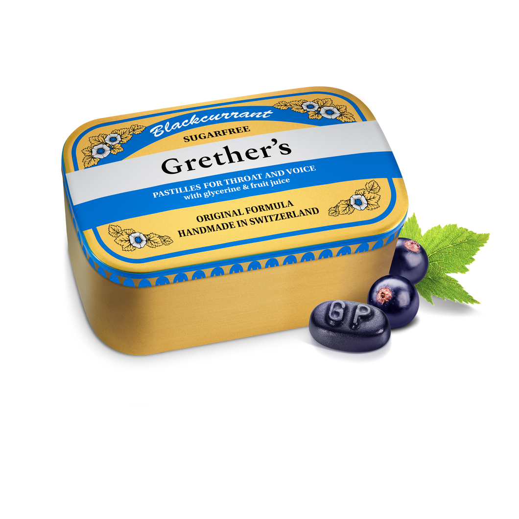 Grether's Blackcurrant Pastilles Sugar-free 440g