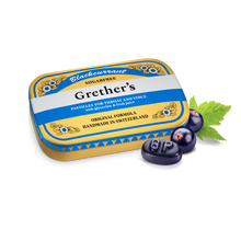 Load image into Gallery viewer, Grether&#39;s Blackcurrant Pastilles Sugar-free 60g
