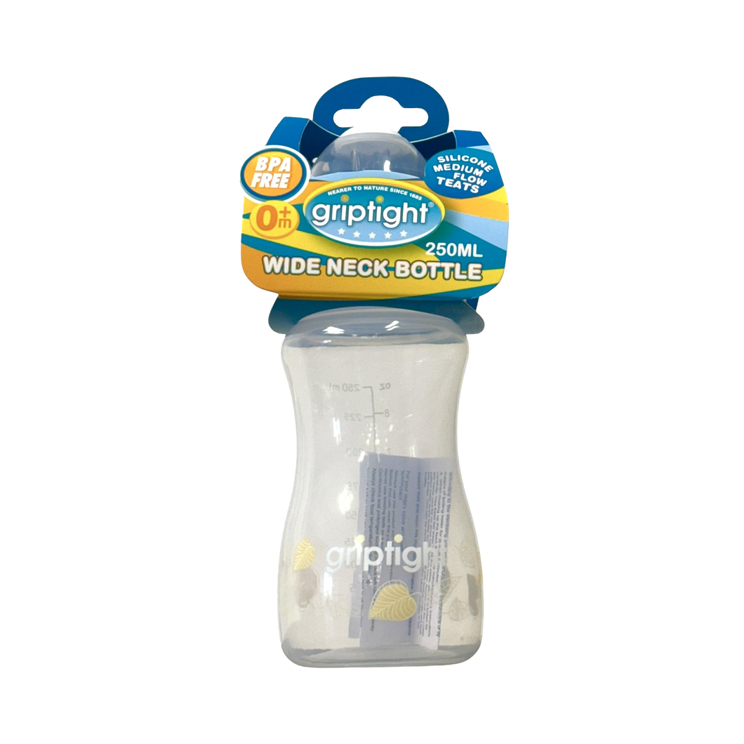 Griptight 250ml Wide Neck Bottle