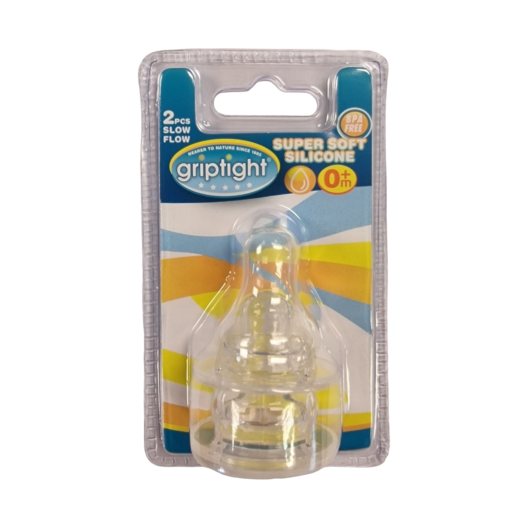 Griptight 2 Std Silicone Slow Flow Teat