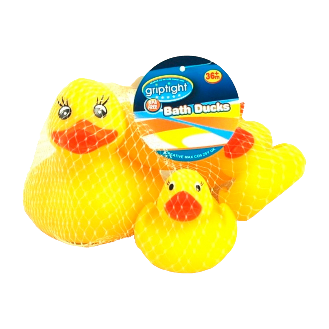 Griptight 5 Bath Duck Family