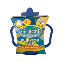 Load image into Gallery viewer, Griptight Flip Top Cup (Colours may vary)
