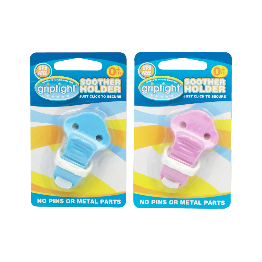 Griptight Soother Holder Clip (Colours may vary)