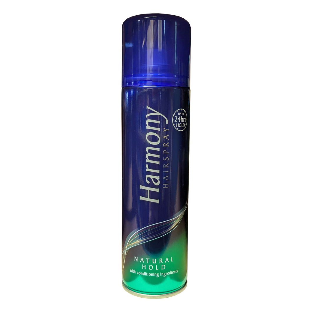 Harmony Natural Hold Hairspray 225ml