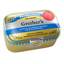 Load image into Gallery viewer, Grether&#39;s Blackcurrant Pastilles Sugar-free 440g
