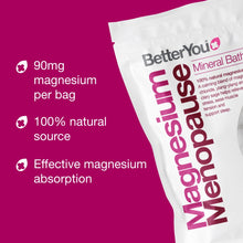 Load image into Gallery viewer, BetterYou Magnesium Menopause Bath Flakes 750g
