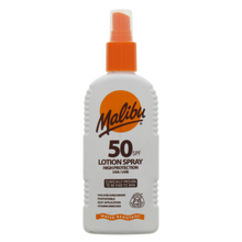 Load image into Gallery viewer, Malibu SPF 50 Lotion Spray 200ml
