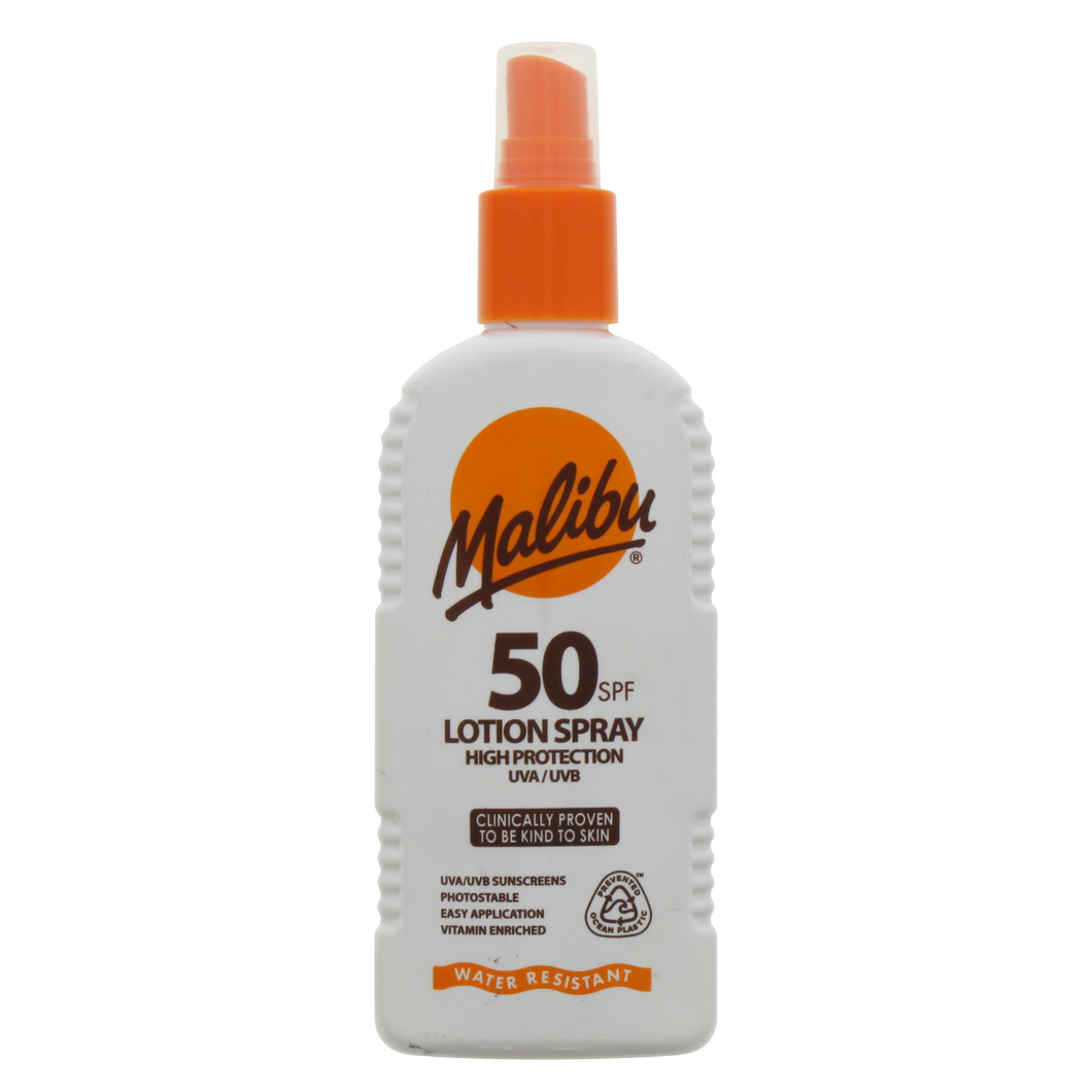 Malibu SPF 50 Lotion Spray 200ml
