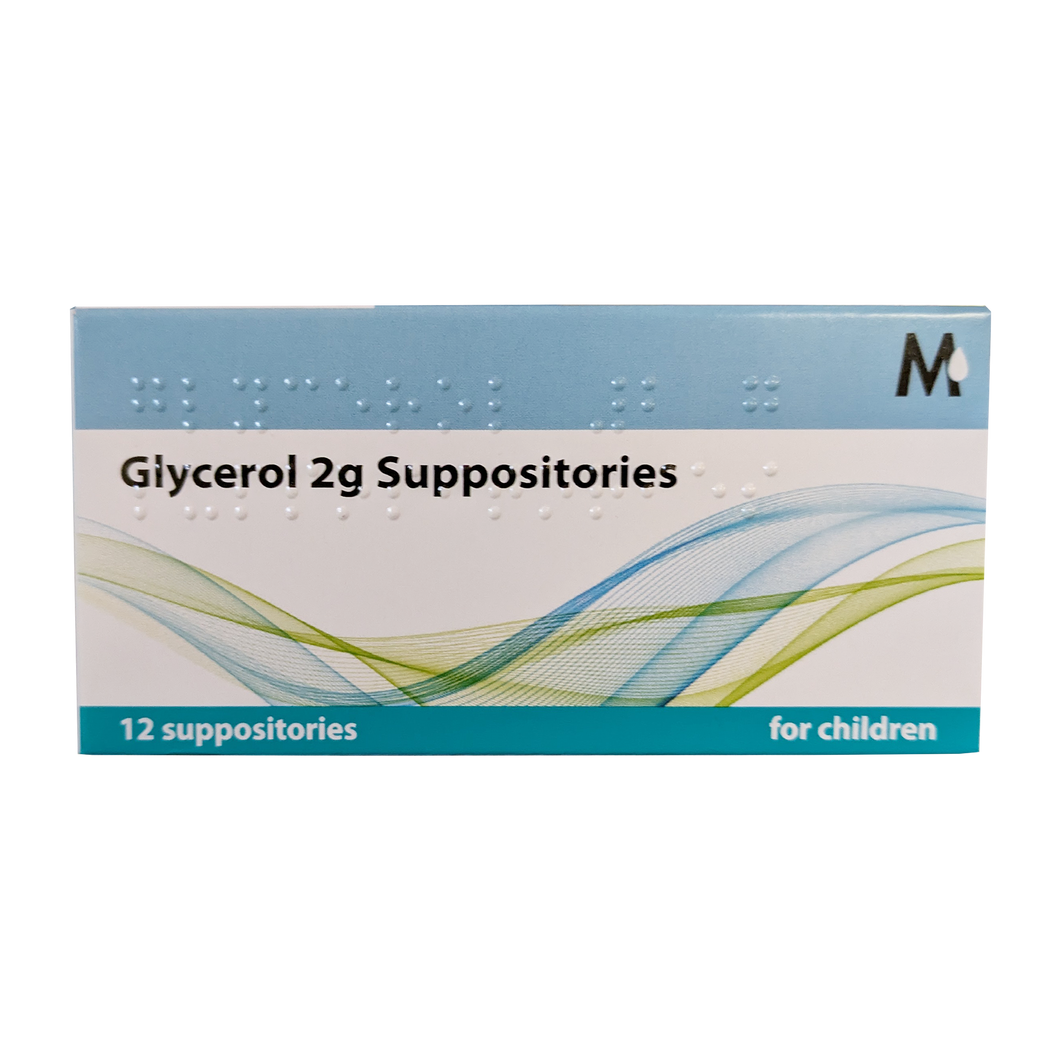 Care Glycerin Suppositories 2g (Childs) 12's (Brand May Vary)
