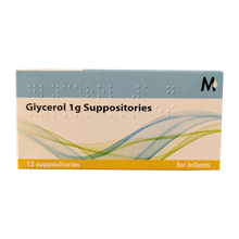 Load image into Gallery viewer, Care Glycerin Suppositories 1g (Infants) 12&#39;s (Brand May Vary)
