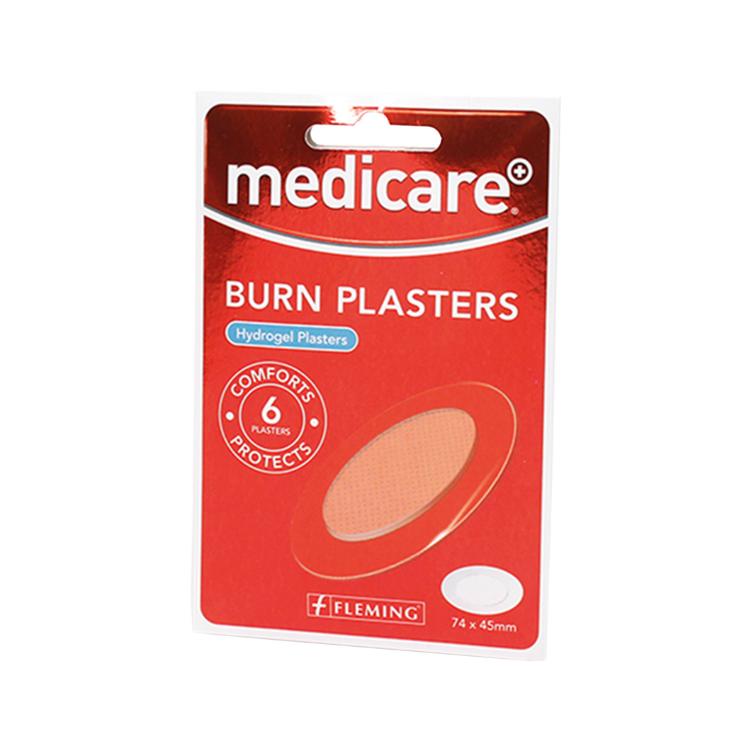 Medicare Burn Plasters 6s