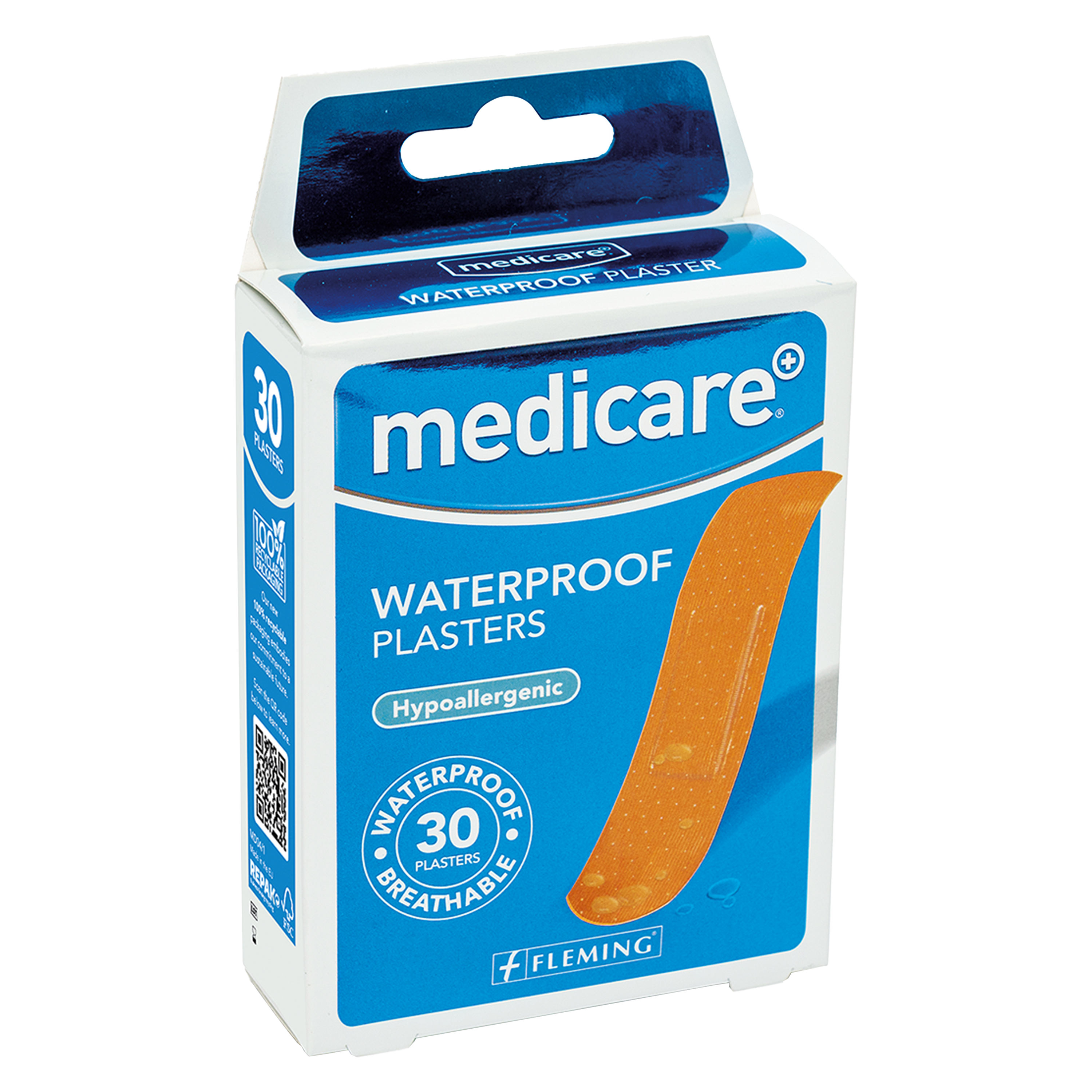 Medicare Waterproof Plasters 30 Pack – David Hart Santo Trade