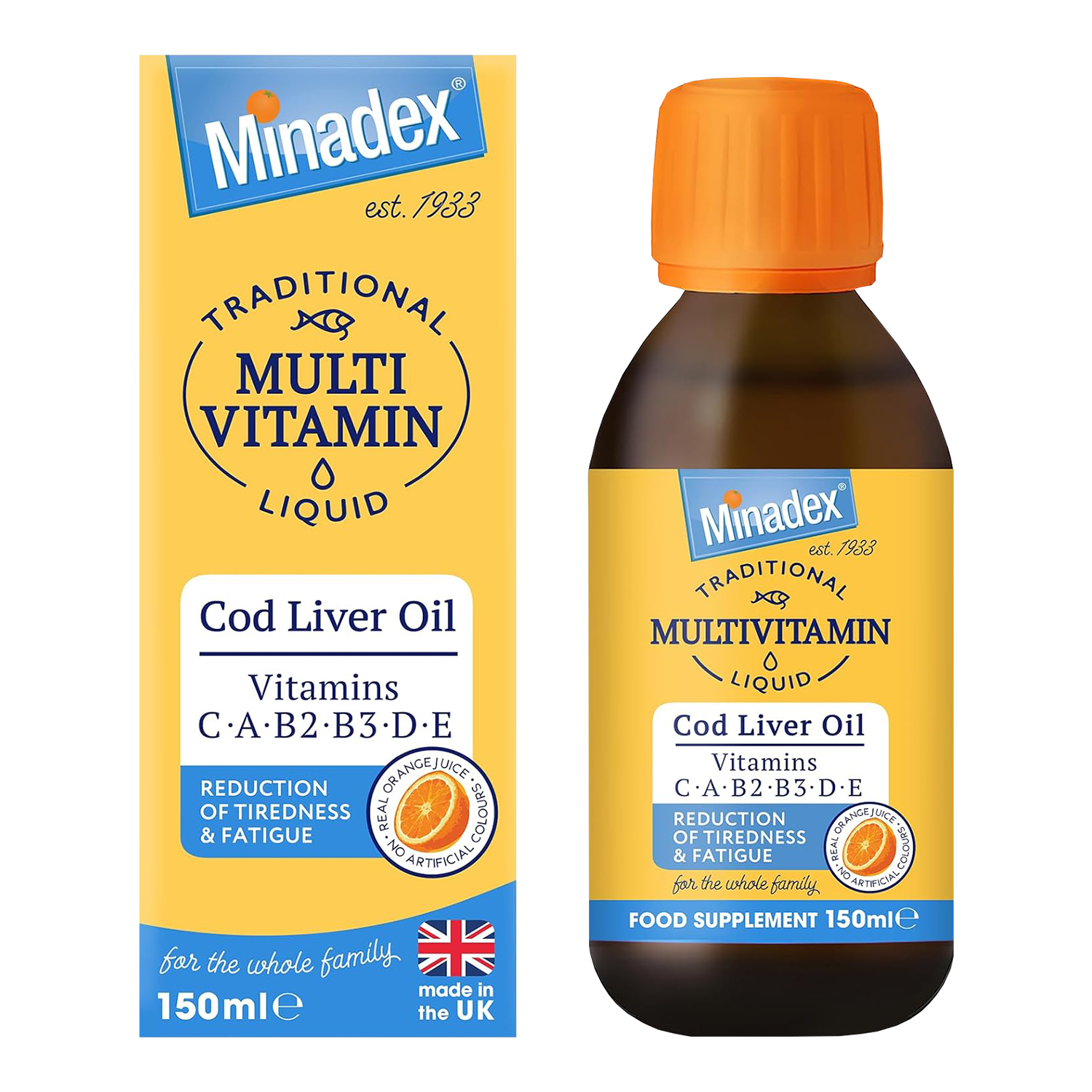 Minadex Multi Vitamin Liquid 150ml – David Hart Santo Trade