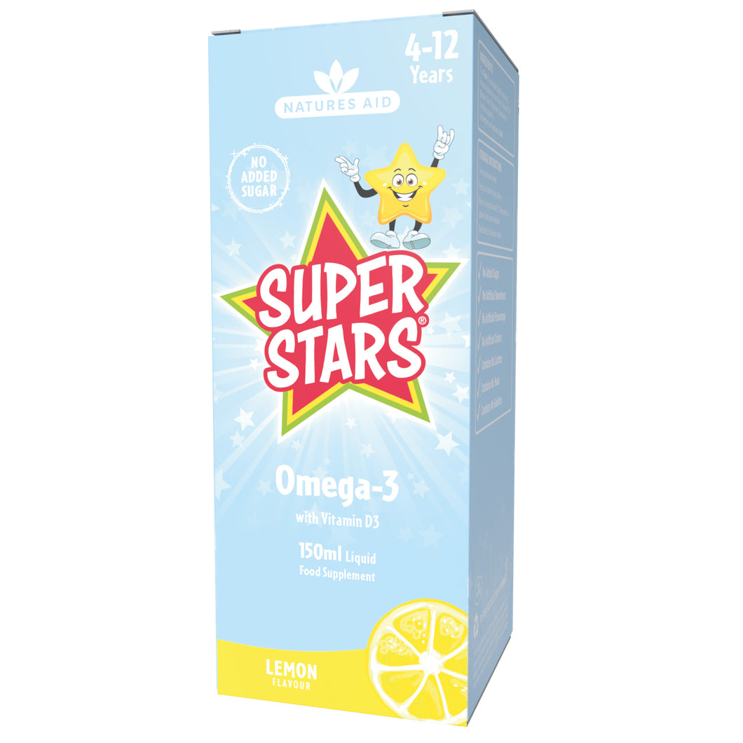 Natures Aid Super Stars Kidz Omega-3 150ml
