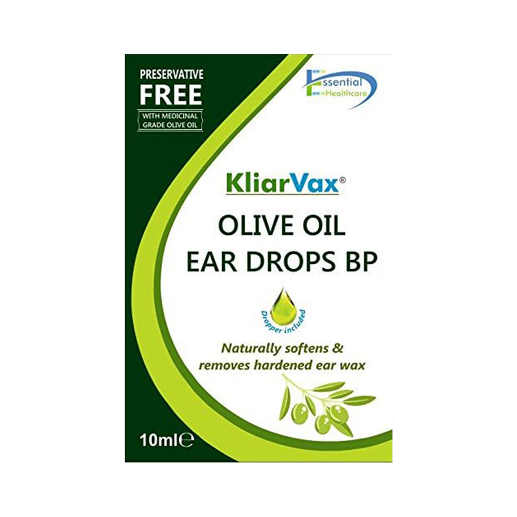 Olive Oil Ear Drops 10ml KliarVax