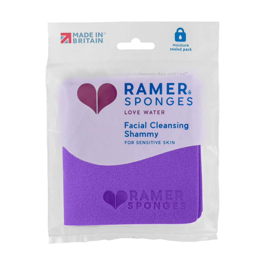 Ramer Cleansing Shammy for Sensitive Skin (Colour may vary)