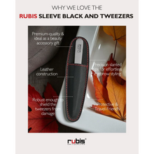 Load image into Gallery viewer, Rubis Leather Sleeve for Tweezers 1K4102B
