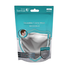 Load image into Gallery viewer, Simply sanitize Washable Fabric Mask - Pink, Black, Grey, Blue
