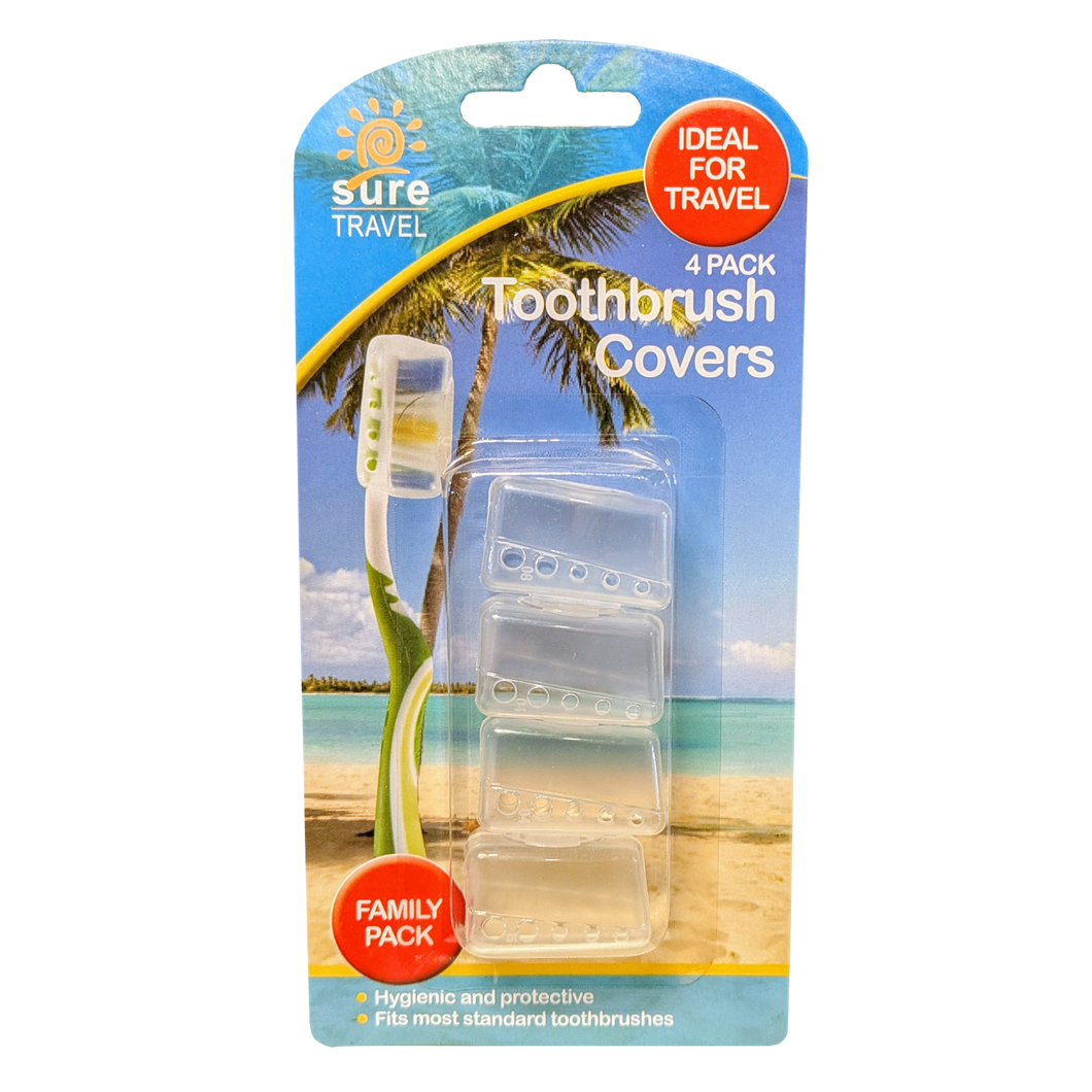 Sure Health & Beauty - Toothbrush cover - 4 pack