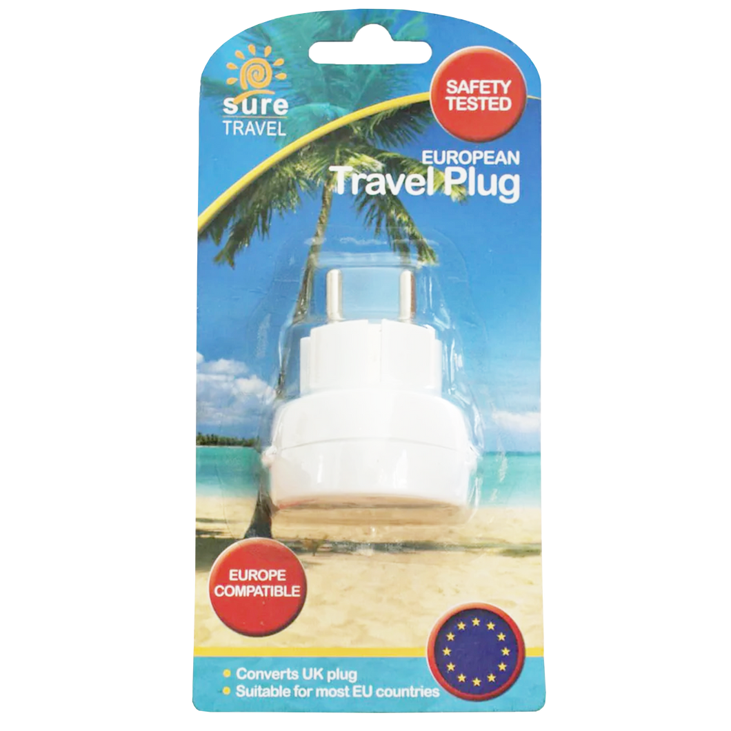 Sure H&B - Euro Travel Plug Adaptor