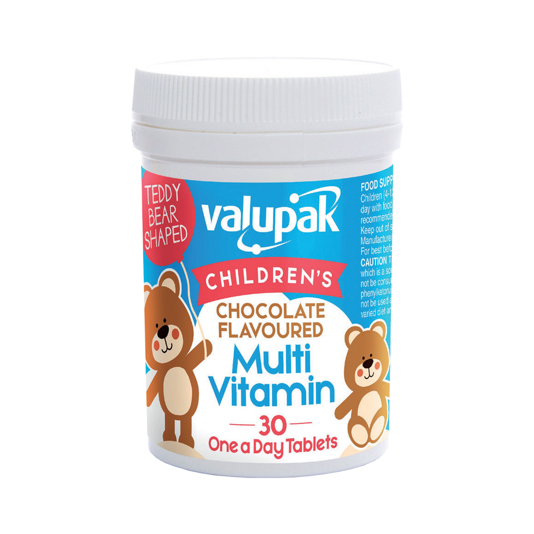 Valupak Multi Vitamin Children's Chewable Tablets 30's