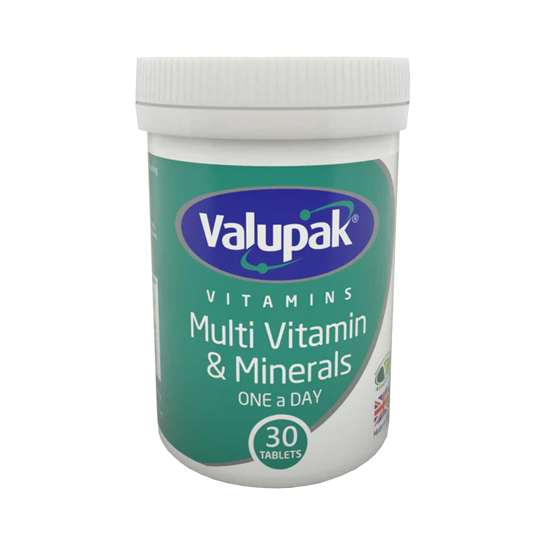 Valupak Multivitamin & Minerals Tablet 30