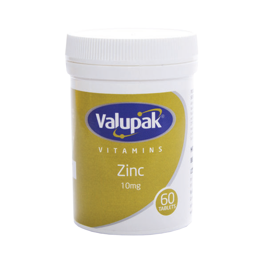 Valupak Zinc 10mg Tablet 60