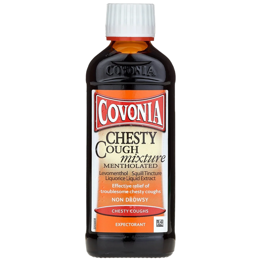 Covonia Chesty Cough Mixture (Mentholated) 150 ml