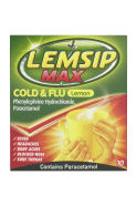 Lemsip Max Cold & Flu Lemon 10 Sachets