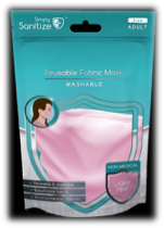 Load image into Gallery viewer, Simply sanitize Washable Fabric Mask - Pink, Black, Grey, Blue
