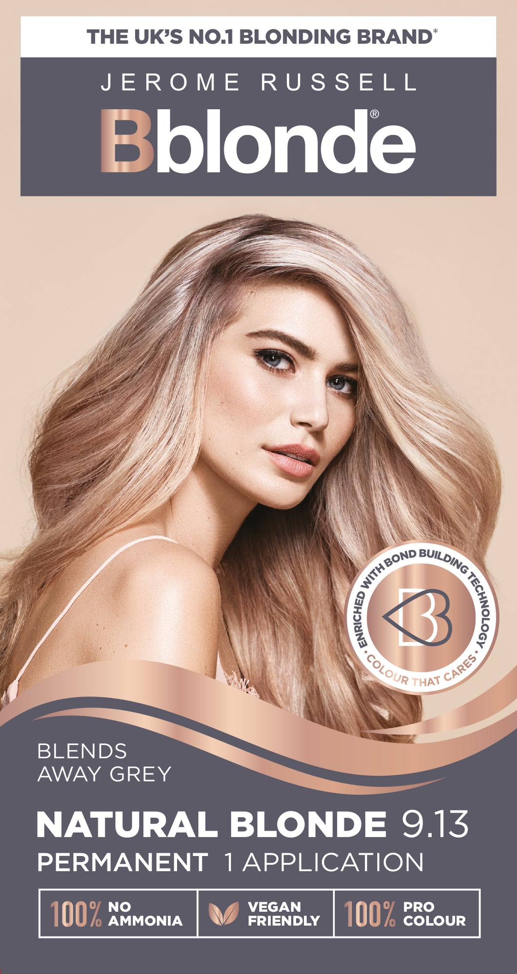Jerome Russell - Bblonde Permanent Colour Natural Blonde 9.13
